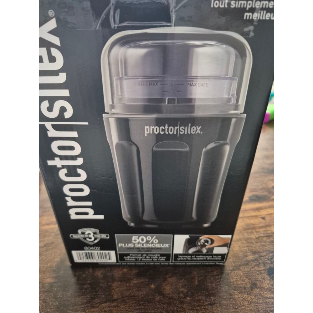 Proctor Silex Black Coffee Grinder One Size